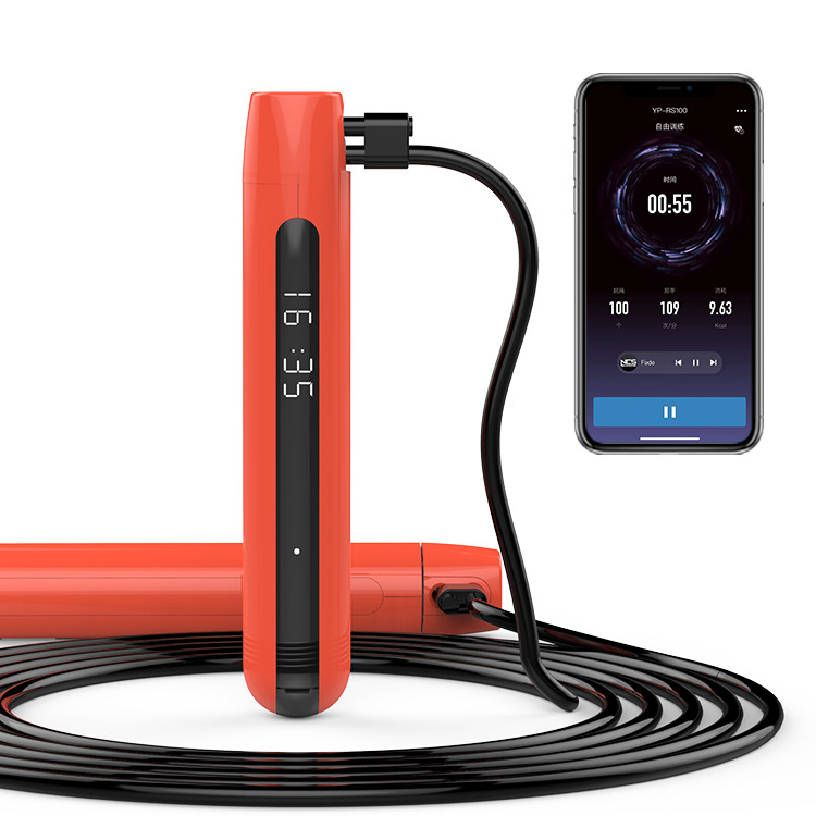 3M vitesse réglable Smart Digital PVC corde à sauter Corde à sauter réglable Calorimètre d'exercice