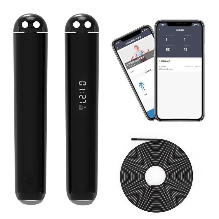 PVC APP personnalisation de la corde de saut en PVC intérieure et extérieure manche en plastique pondérée réglable