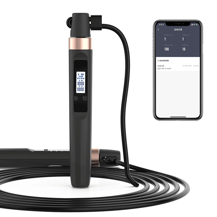 Cable d'acier réglable supportant la corde de saut Smart Sports Home Fitness Counter