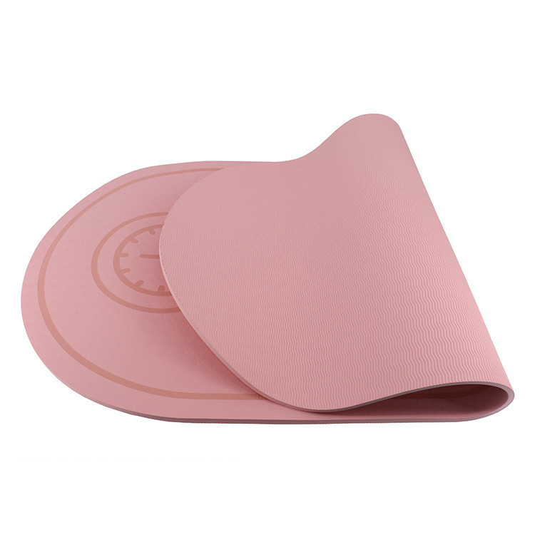 Urich EG0195 TPE Square Saut à la corde rose étanche à l'eau / Eco Friendly Yoga Saut à la corde