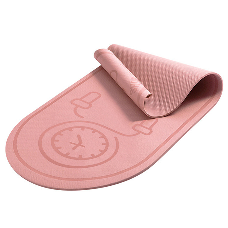 Urich EG0195 TPE Square Saut à la corde rose étanche à l'eau / Eco Friendly Yoga Saut à la corde