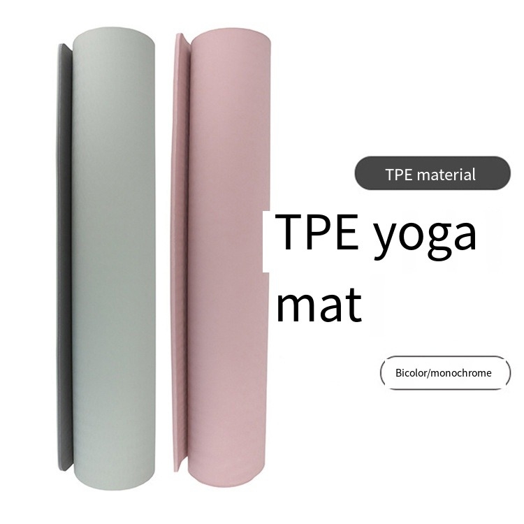 Logo personnalisé TPE Yoga et Pilates Mat par Urich Modèle EG0146 Couleur rose 173cm Longueur