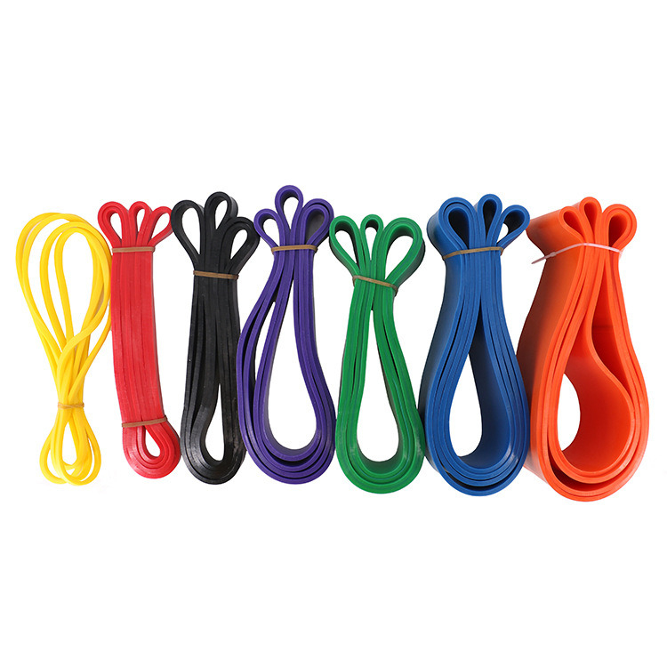 Bandes élastiques Bandes de remise en forme en boucle en tirant la corde Tension de la poitrine Accessoires d'exercice à domicile Bandes de résistance