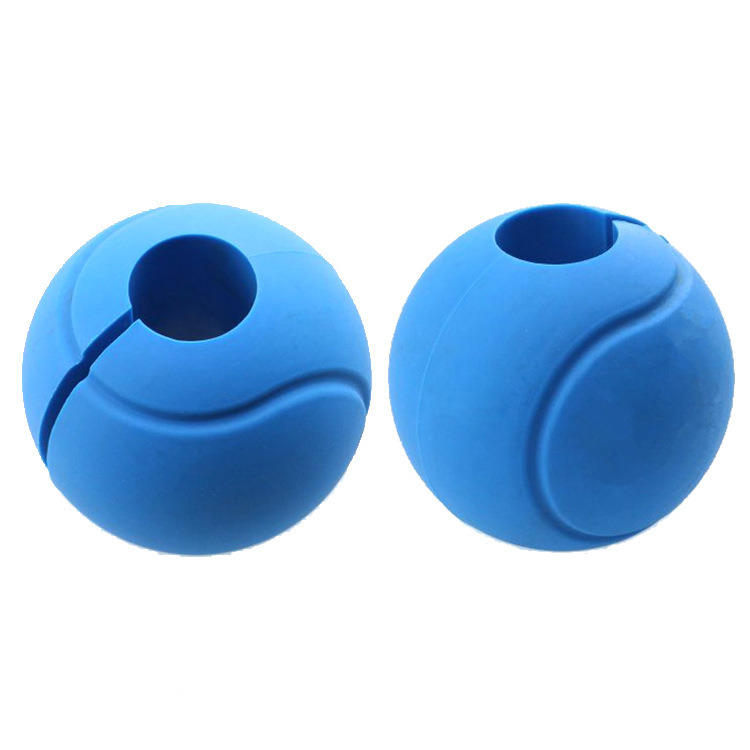 Embout de barbelles en mousse en relief pour l' entraînement en force avec les poignées de haltères en gel de silice antidérapant