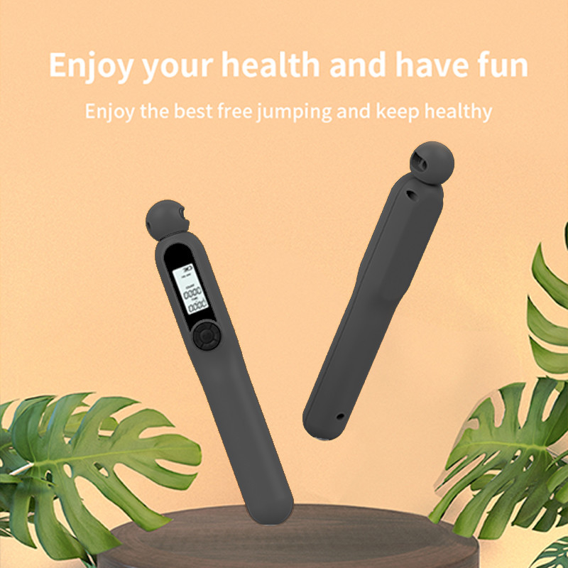 Corde remplaçable pour brûler les graisses Sport professionnel Compteur électronique intelligent Corde de saut sans Bluetooth