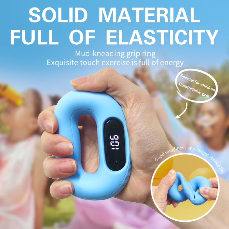 Travail de maintien en forme multi-fonctionnel Force des doigts Maintien du poignet Force du poignet Ringe de comptage électronique Rechargeable