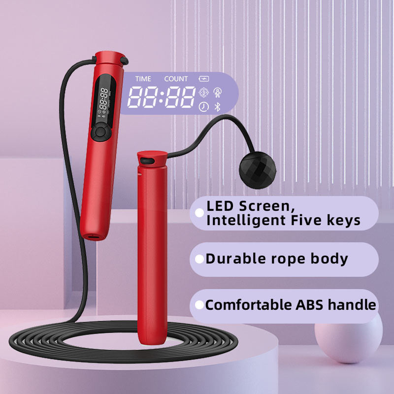 Une nouvelle connexion Bluetooth pour sauter la corde pour perdre du poids peut être comptée et rechargée.