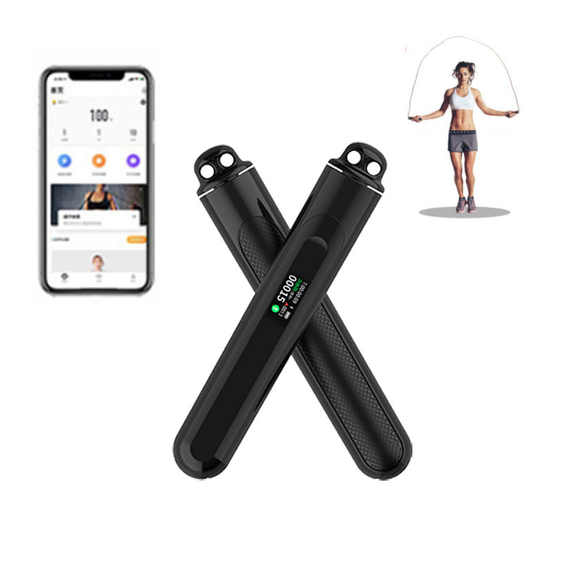 Nouvelle corde de saut intelligente multifonctionnelle sans frontière écran numérique couleur exercice de fitness